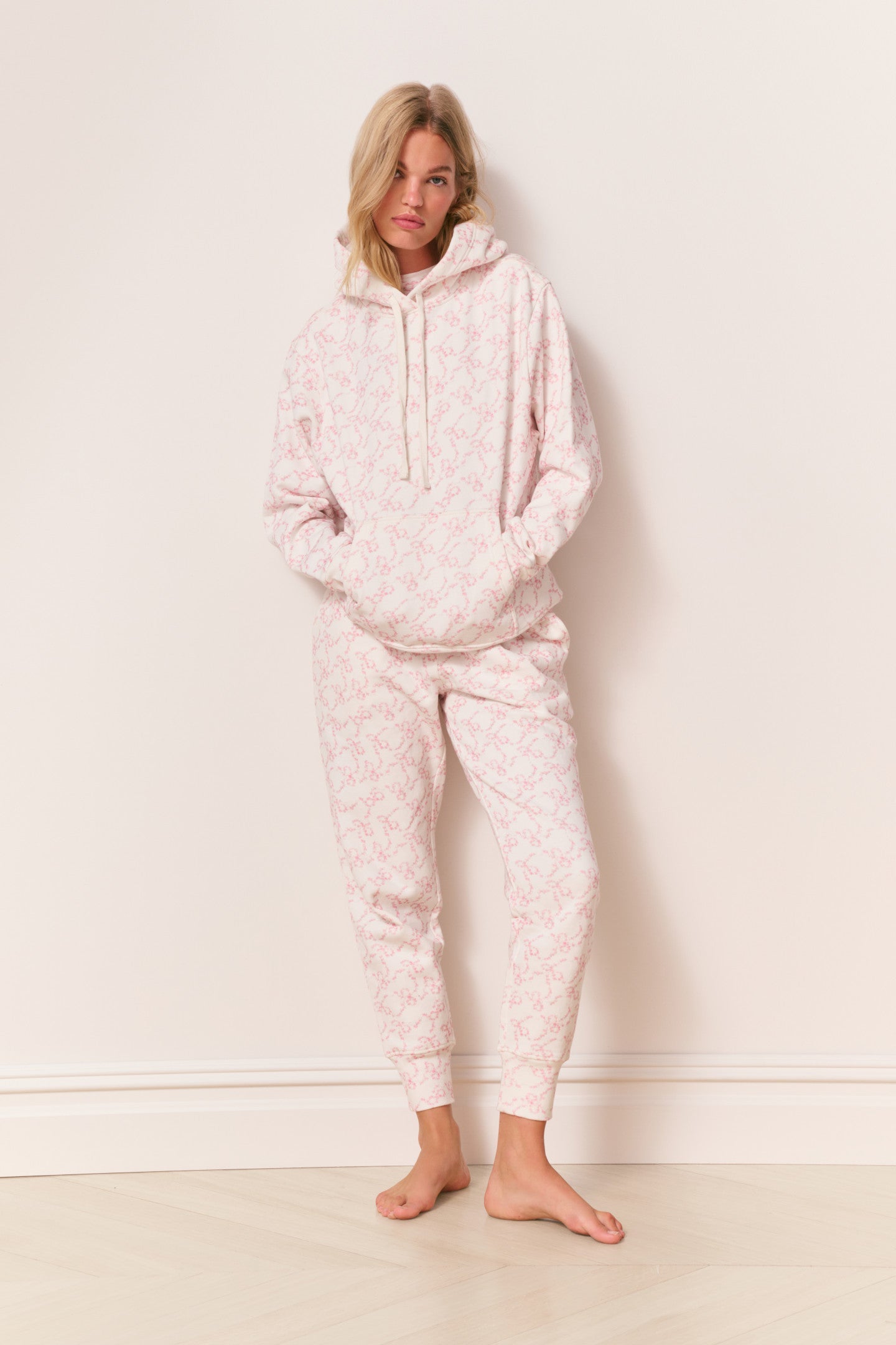 Nacova Floral Cotton Hoodie