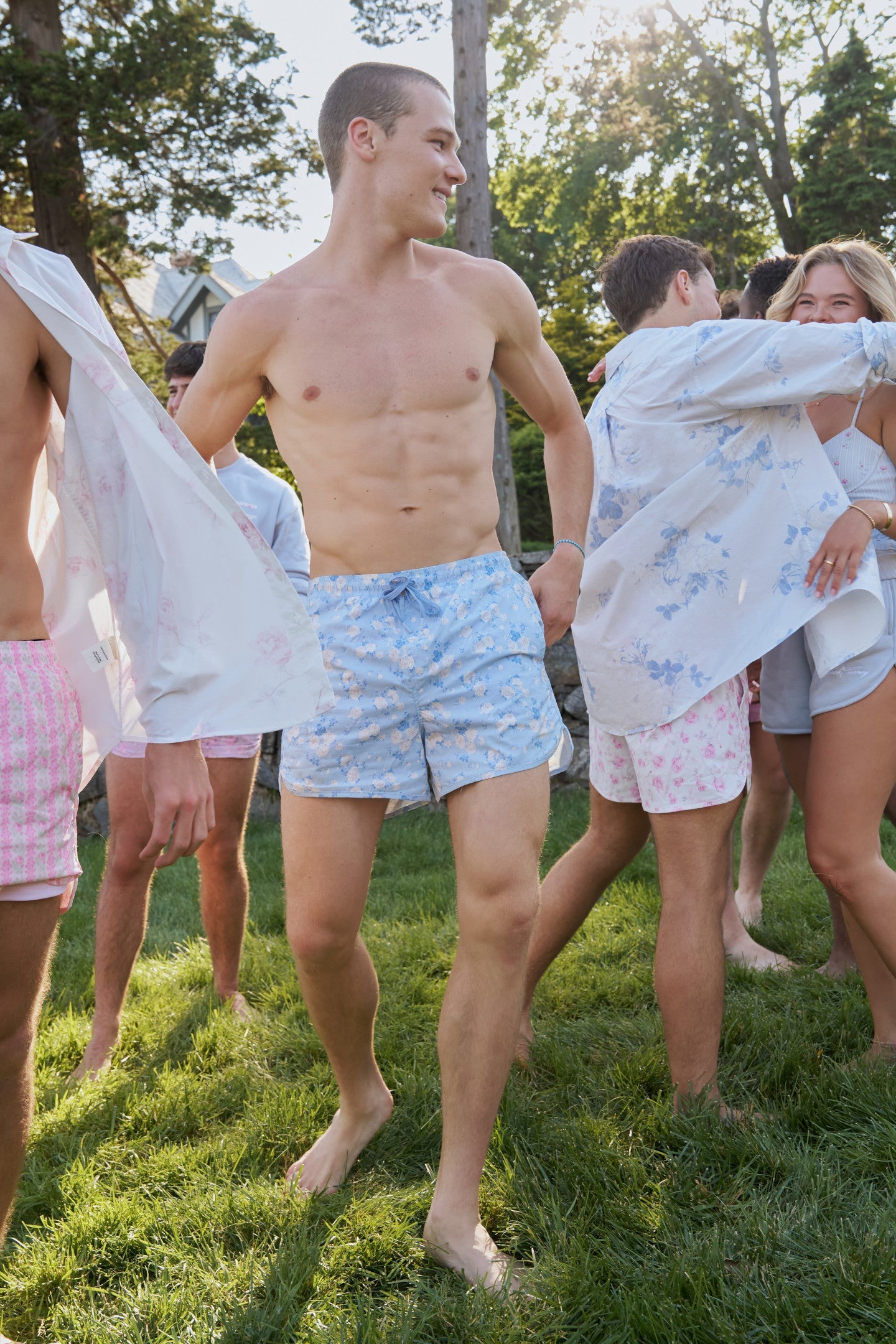 Men's Kai Swim Shorts - WHISPER BLUE