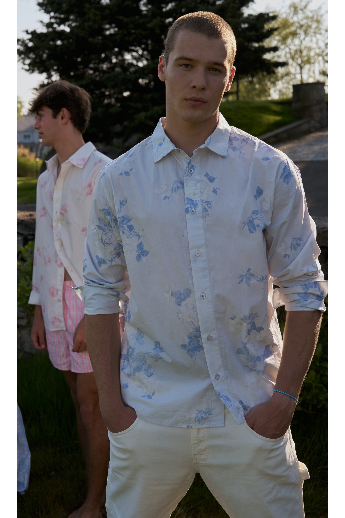 Hudley Heirloom Print Unisex Shirt